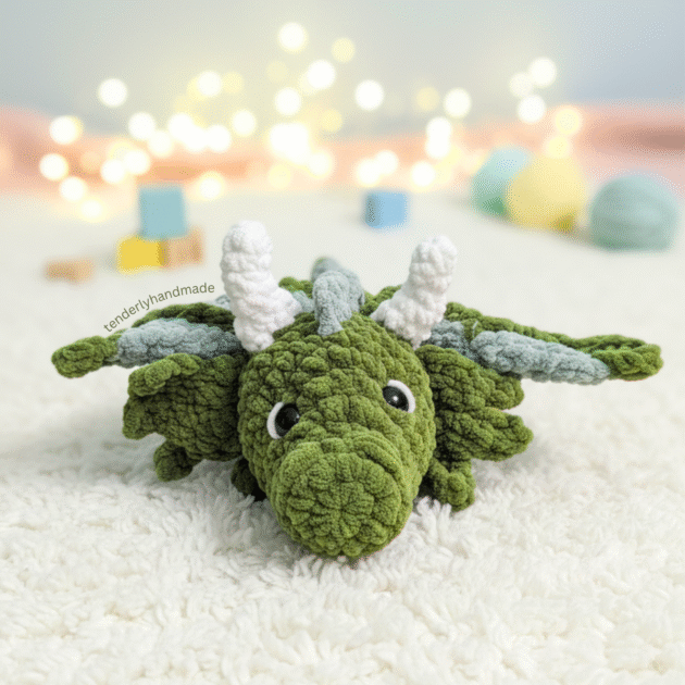 Mighty Crochet Dragon